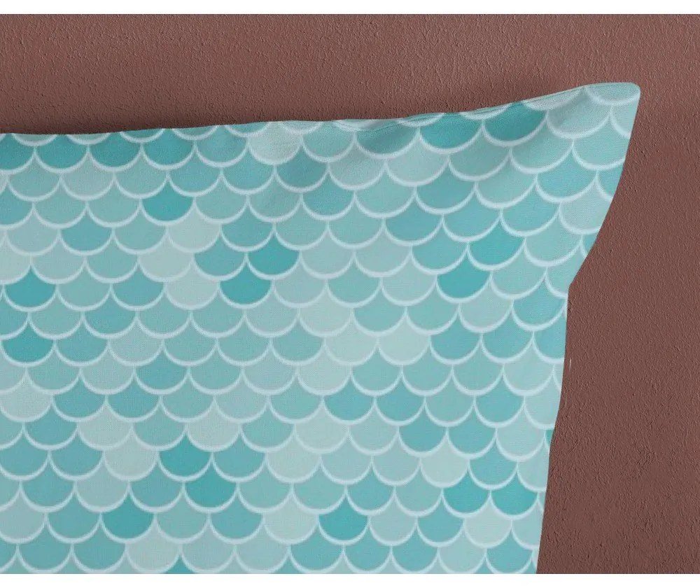 Modré/ružové bavlnené detské obliečky na jednolôžko 140x200 cm Alisse – Good Morning