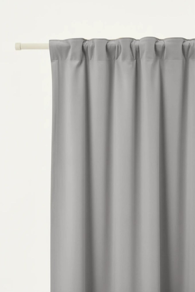 Velúrový záves SOFT VELVET sivý Rozmer: 140x300 cm