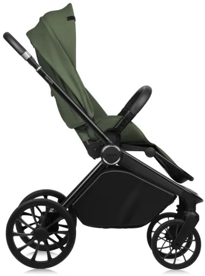 Lionelo - športový kočík MIKA PLUS olivovo zelený