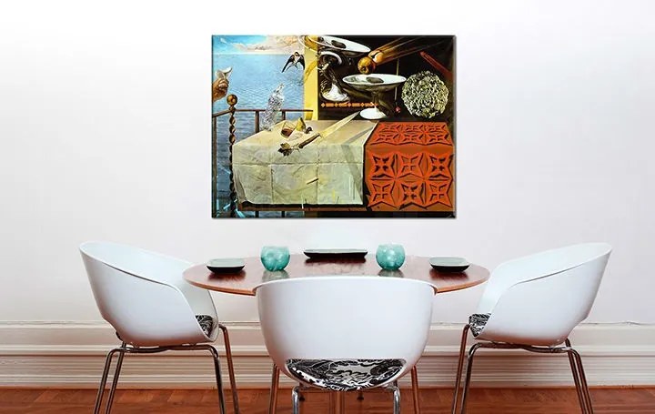 Obraz na plátne NATURA MORTE VIVENTE – Salvador Dalí  REP121
