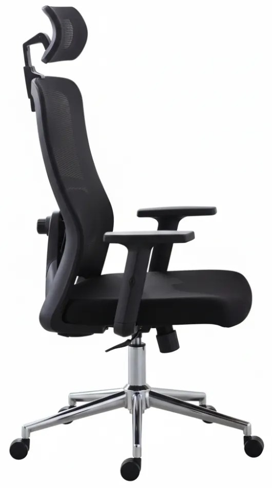 Kancelárska ergonomická stolička Neoseat ZENA — čierna, nosnosť 150 kg