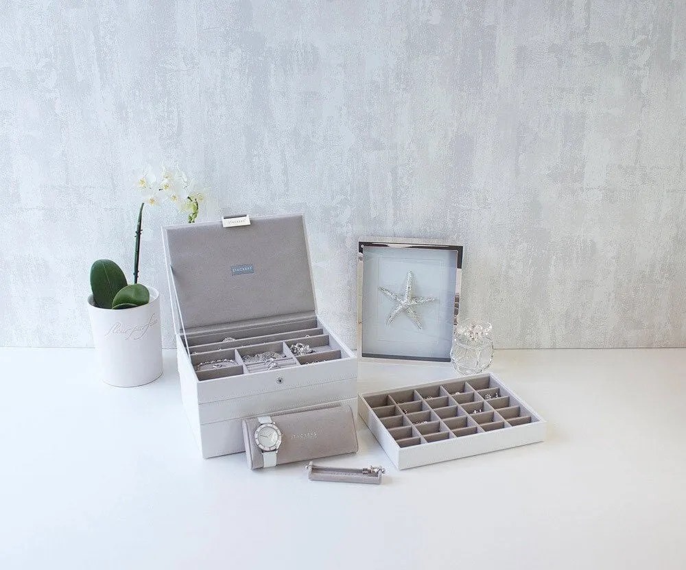 Krabička na šperky Stackers trojitá classic taupe