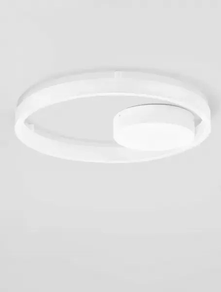 LED stmievateľné biele dizajnové stropné svietidlo Hedra 40