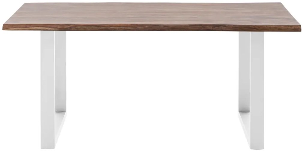 furniture-nabytek.cz - Masivní jídelní stůl Bullwer z palisandru, lakovaný, hnědý – 170×90 cm