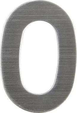 Nerezové číslo v plochom „2D“ prevedení RICHTER RN.75L, 5, RICHTER Nerez matný