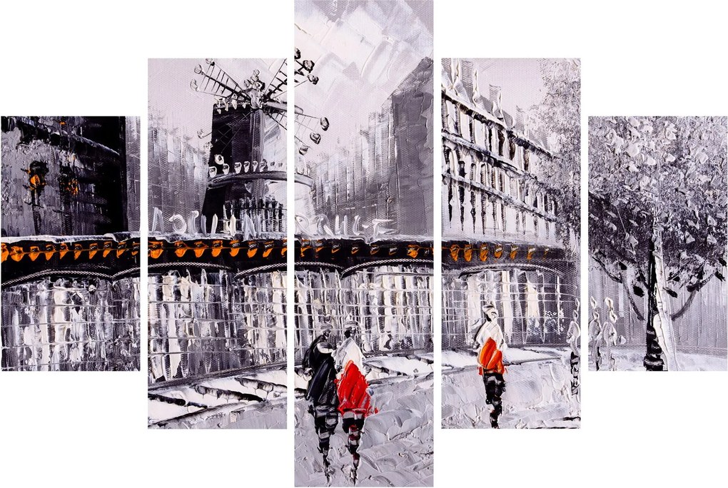 Obraz - Olejomaľba mesta II. (150x105 cm)