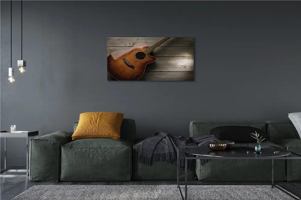 Obraz canvas gitara 100x50 cm