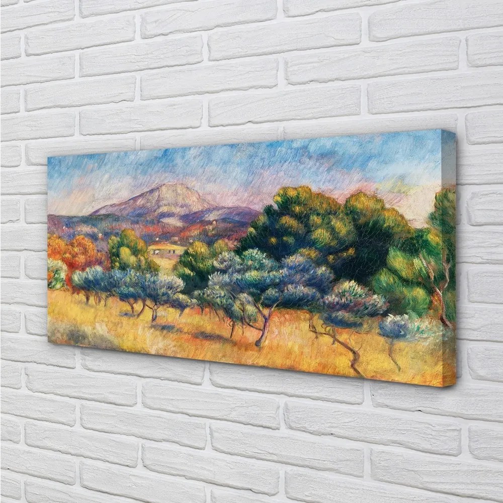 Obraz canvas Art maľoval jesenné pohľad 140x70 cm