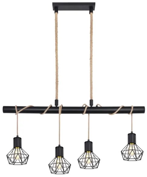 Globo 54017-4H - Luster na lanku PRISKA 4xE27/60W/230V