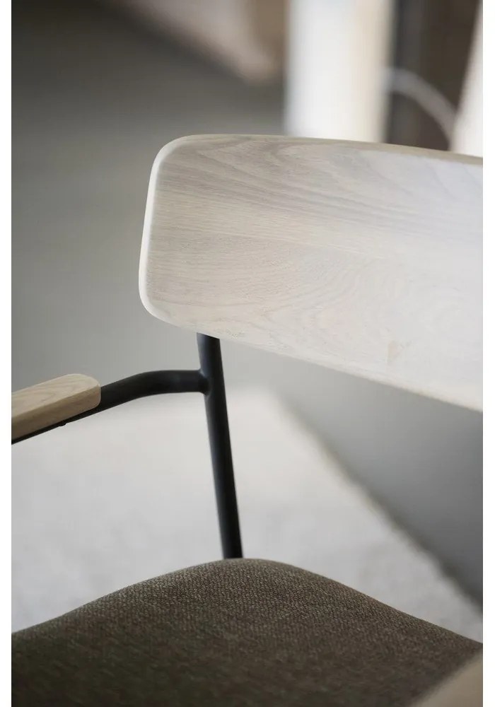 Jedálenská stolička v béžovo-prírodnej farbe v súprave 2 ks Maymont – Rowico