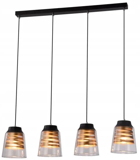 Luster na lanku FRESNO 4xE27/60W/230V