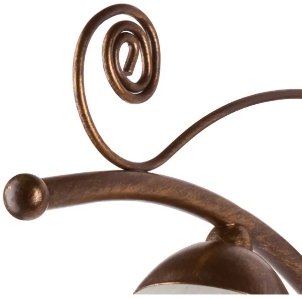 Brilagi - LED Nástenné svietidlo ANTICO 1xE27/60W/230V bronz patina