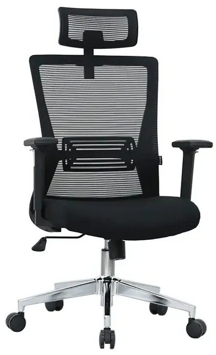 Kancelárska ergonomická stolička Neoseat JENNY — čierna, nosnosť 150 kg