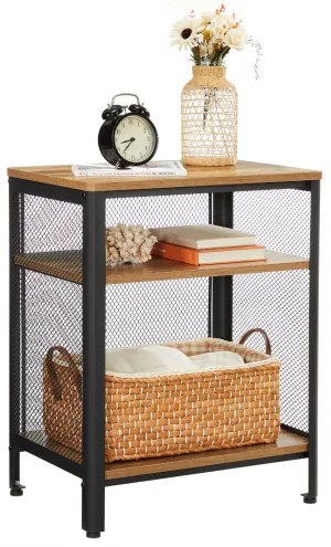 Nočný stolík sieťovaný VASAGLE LET600B20