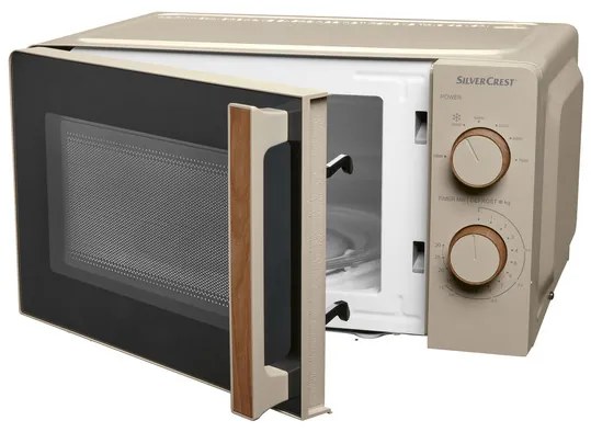 Silvercrest® Kitchen Tools Mikrovlnná rúra Smwh 700 B2, sivohnedá (100375241)