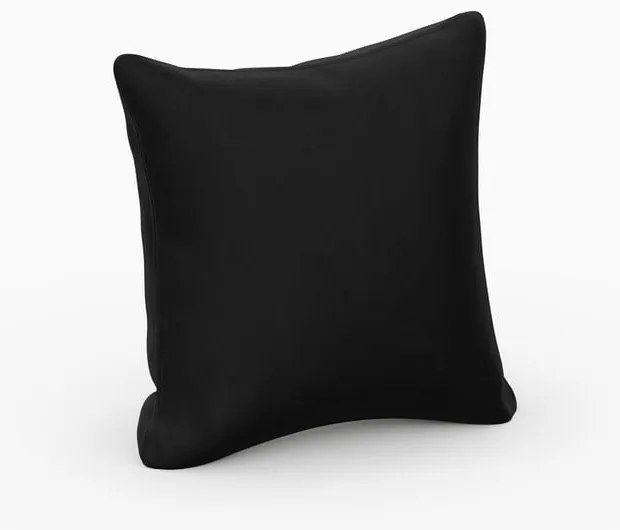 Čierny zamatový vankúš k modulárnej pohovke Rome Velvet - Cosmopolitan Design