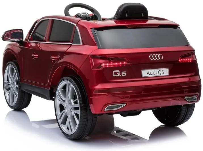 LEAN CARS ELEKTRICKÉ AUTÍČKO AUDI Q5 - LAKOVANÉ - ČERVENÉ - 12V7Ah - 2x45W - 2021