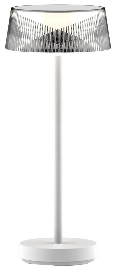 LED Stmievateľná stolná lampa CASABLANCA LED/3,4W/5V USB 3600 mAh IP44 biela