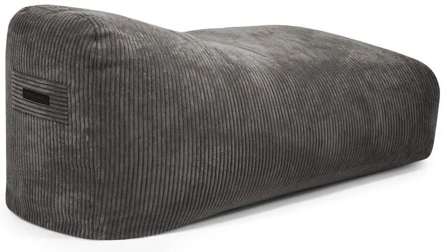 Menčestrový sedací vak v tehlovej farbe Snug 130 – SLOWDOWN