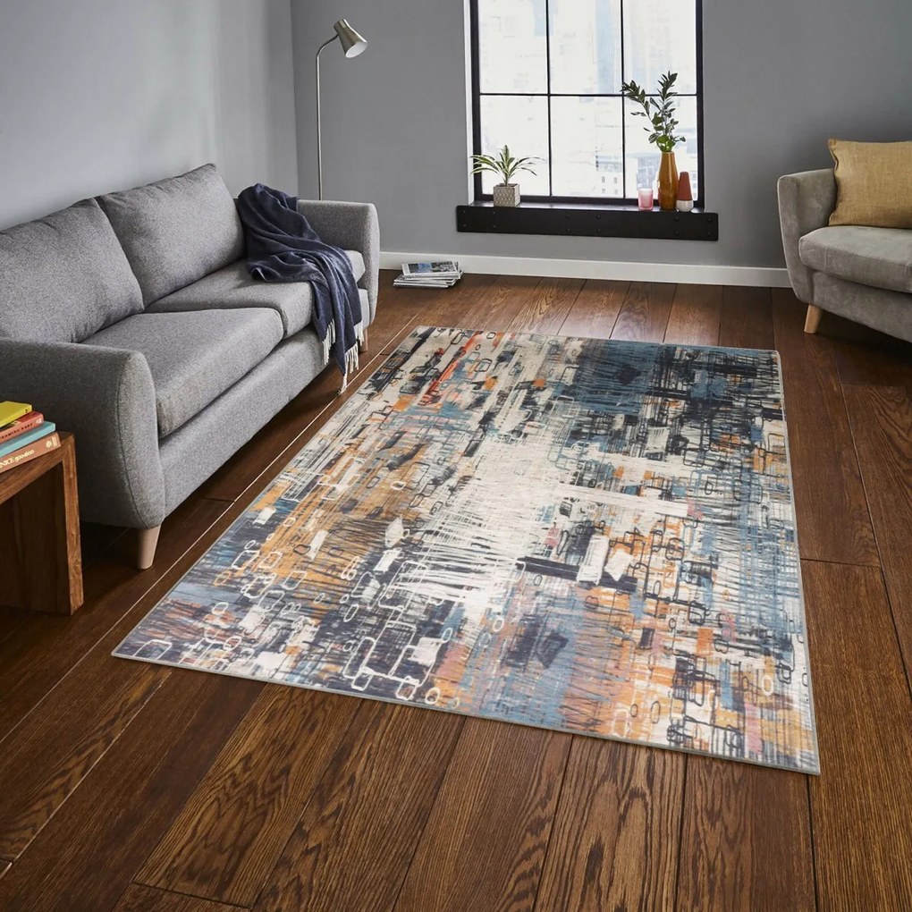 Koberec Lathan 100x200 cm viacfarebný