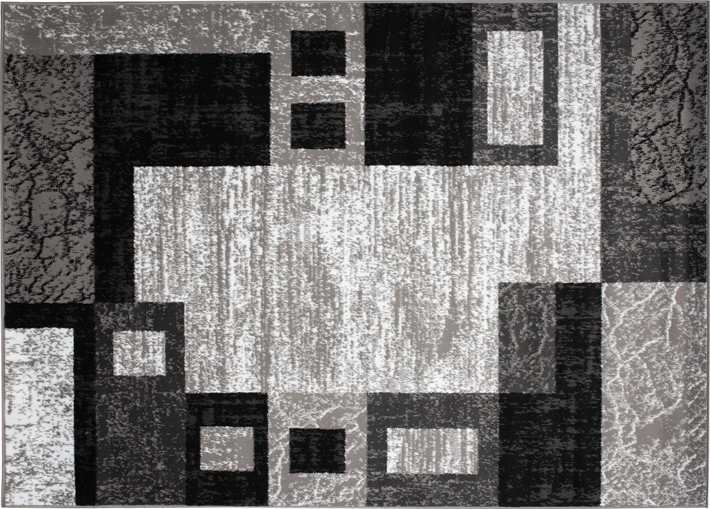 TA Koberec K871A GRAY CHEAP PP CRM Sivý Obdĺžnikový Rozmer: 60x100 cm