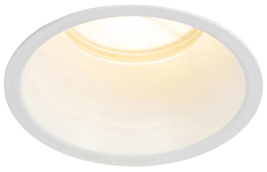 Inteligentné zapustené bodové svietidlo biele IP44 vr. Wifi GU10 70mm - Dept