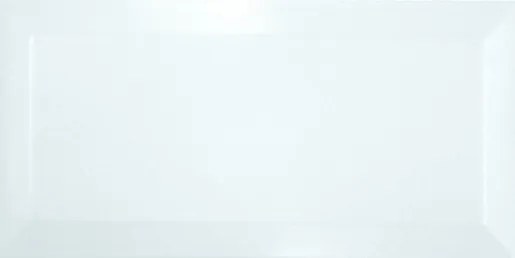 Obklad Ribesalbes Chic Colors blanco bisel 7,5x15 cm lesk CHICC1970