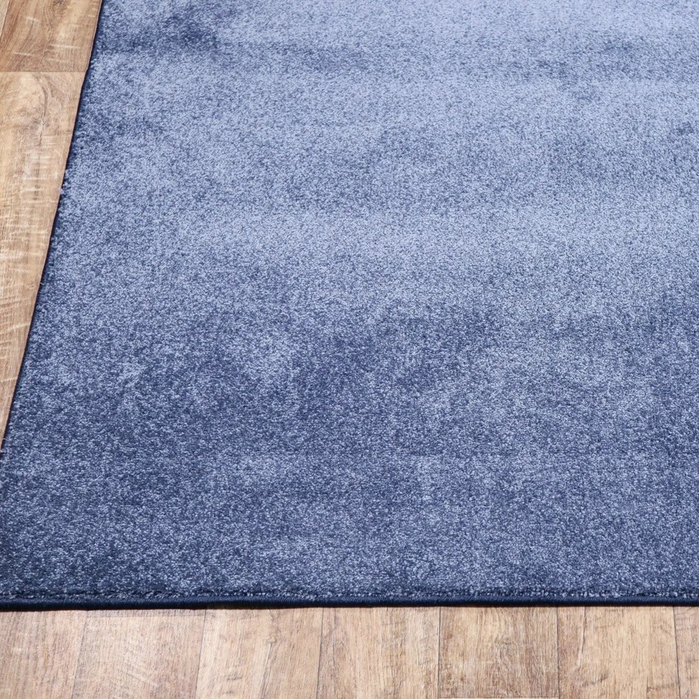 Behúň Velur Ultra tm. modrý, 100x200, modrá, detská izba, AladinWorld Expres