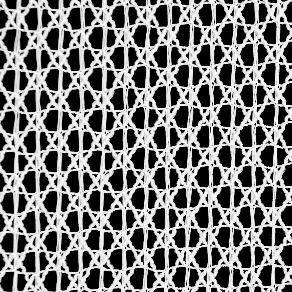 ZÁCLONA NA KRÚŽKOCH ABI 140X250 CM BIELA