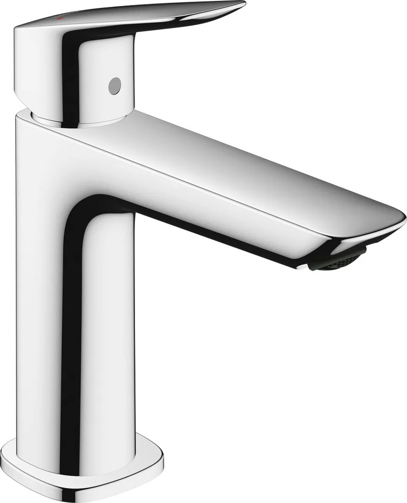 Hansgrohe Logis, umývadlová batéria Fine 110, s výpustom, EcoSmart, chrómová, HAN-71251000
