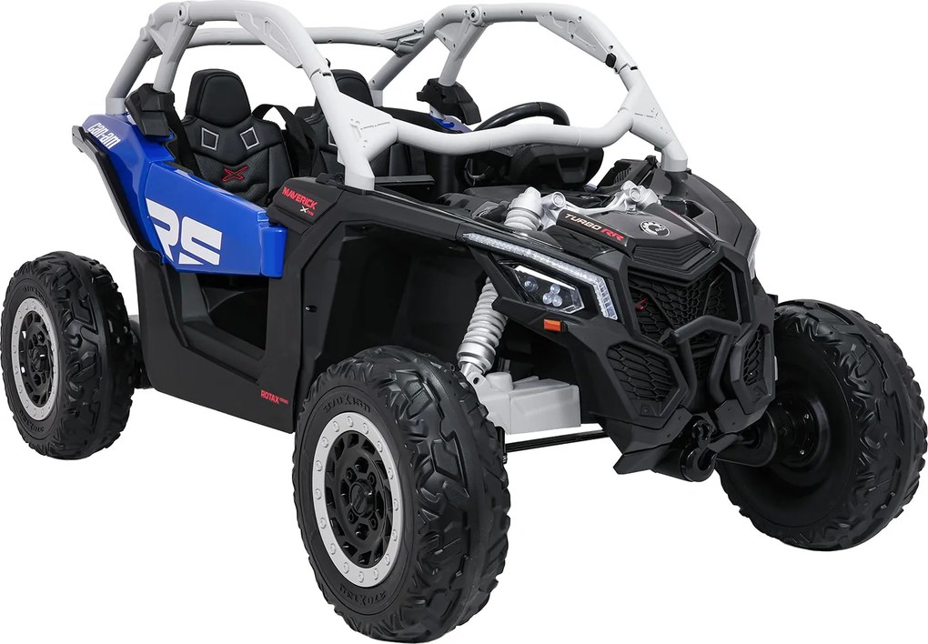 Ramiz Elektrická bugina Maverick Turbo RR pre deti modro-sivá + kolesá