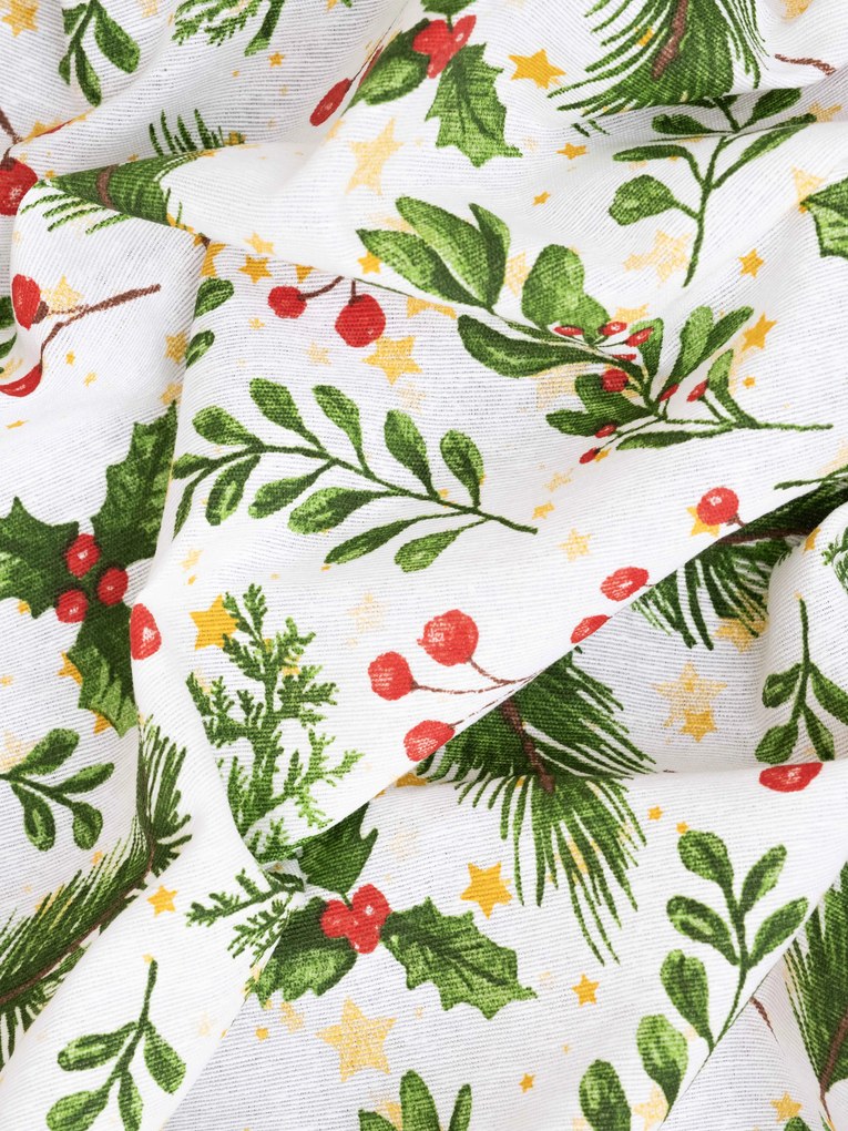 Vianočný behúň Zimné vetvičky - 40 × 180 cm