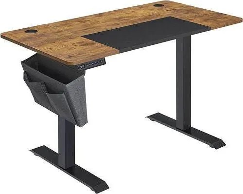 XXXLutz PÍSACÍ STÔL, hnedá, čierna, 120/60/72-120 cm Boxxx - Online Only kancelárie - 002543000140