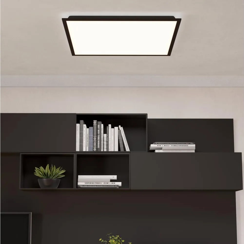 Eglo 902371 - LED Prisadený panel MORADILLO LED/32,5W/230V 60x60 cm čierna