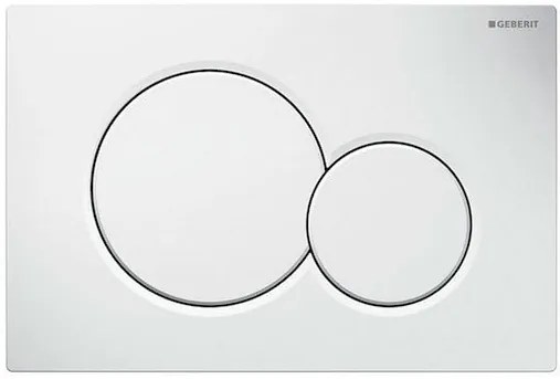 Geberit Sigma01 ovládacie tlačidlo plast biele 115.770.11.5