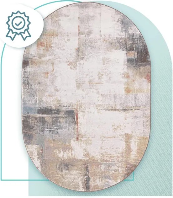 Koberec RAGOLLE Argentum 63723 9290 ovál