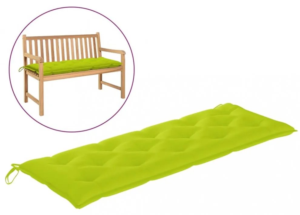 Vodeodolná poduška na záhradnú lavicu 150 cm Dekorhome