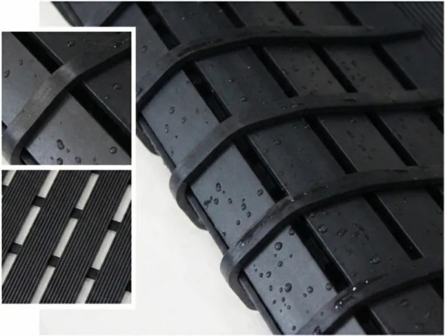 Kúpeľňová predložka čierna