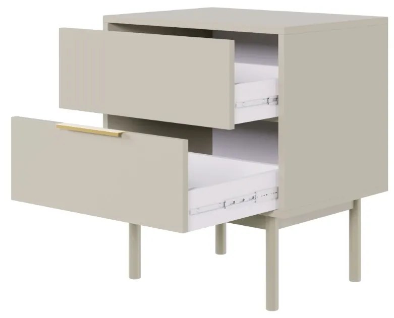 Nočný stolík Viva 54 cm kašmírový