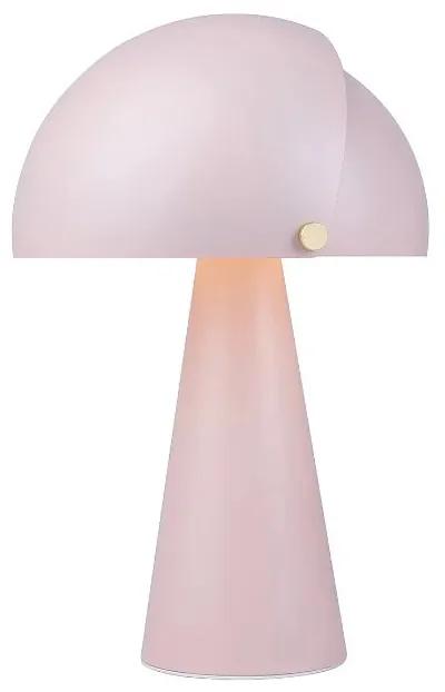 NORDLUX Stolná lampa na posteľ ALIGN, 1xE27, 25W, ružová