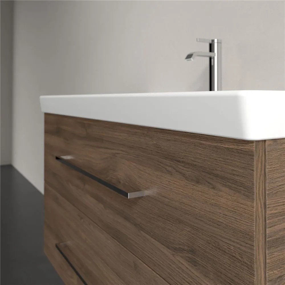 VILLEROY &amp; BOCH Avento závesná skrinka pod umývadlo, 2 zásuvky, 980 x 452 x 514 mm, Arizona Oak, A89200VH