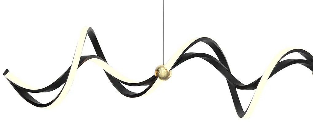 Závesné LED svietidlo Colia, 1x LED 55w, 4000k, b/g