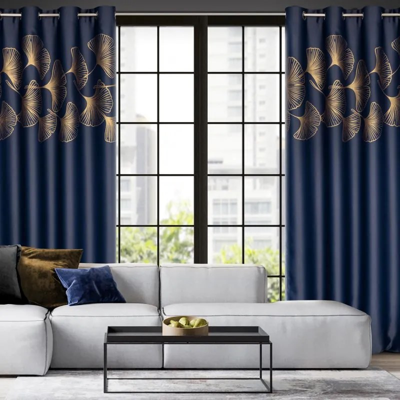 ZÁVES HARMONY 140X250 CM MODRÁ NAVY