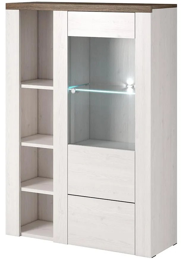 Komoda vysoká Larona 1D sonoma hľuzovka 44