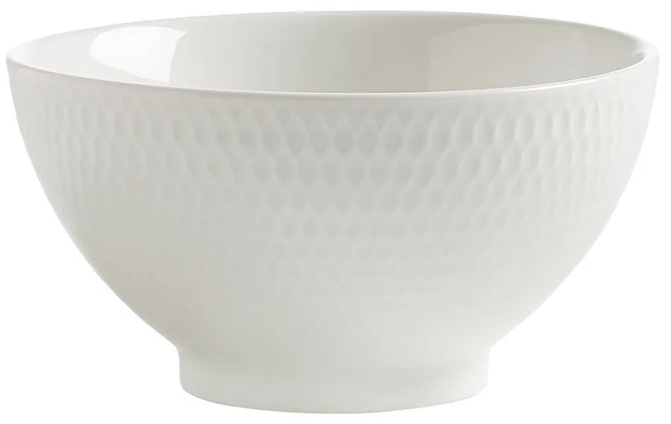 Biela porcelánová miska Maxwell &amp; Williams Diamonds, 12,5 cm