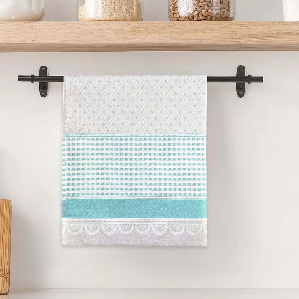 KUCHYNSKÁ UTIERKA ZEFIR2 50X70 CM VZOROVANÉ