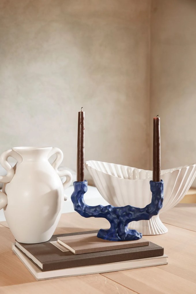 Ferm Living Keramická váza Verso Cream