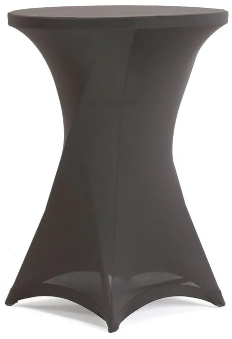 Poťah na barový stôl CLARA, čierny