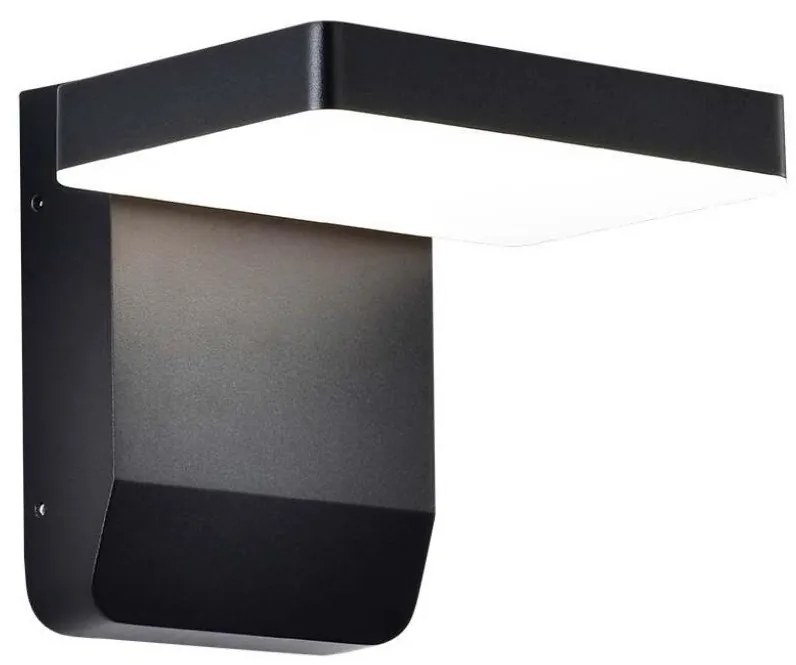 V-Tac LED Vonkajšie nástenné flexibilné svietidlo LED/17W/230V IP65 4000K čierna VT1570