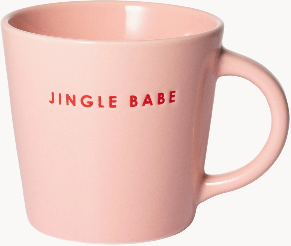 Ručne fúkaný hrnček Jingle Babe